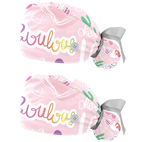 Chapeaux bouffants JDEZ licorne mignonne pour égayer le quotidien à l'hôpital ou en cuisine