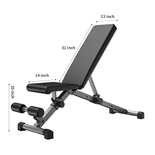 Urchin Adjustable Strength Training Bench for Full Body Multi-Functional Workout Exercise Dumbbell Bench Press Work Out GYM Weight Entryway Bench - Home Fitness Guru Urchin Adjustable Strength Training Bench for Full Body Multi-Functional Workout Exercise Dumbbell Bench Press Work Out GYM Weight Entryway Bench - Image 6