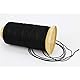 Twisted Nylon Linie Schnur String Cord für Gartenarbeit Marking DIY Projects Crafting Mauerwerk (Schwarz, 1.5mm-328 feet)