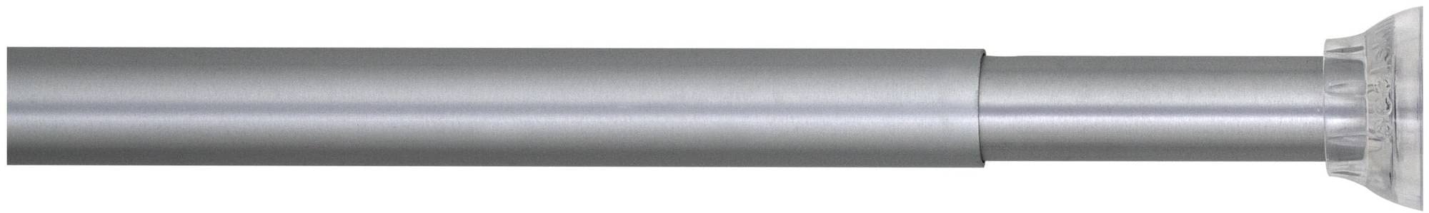 Sealskin Shower Curtain Tension Rod, extensible, Metal, Matt Aluminium, 2 X 2 X 115 cm, Multicolour