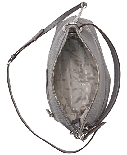Image of DKNY womens Handbags HOBO,LIGHT CHARCOAL,Large