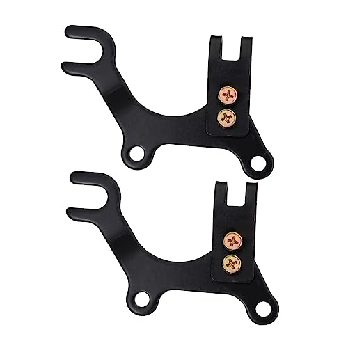 SUPVOX 2Pcs Adjustable Disc Brake Bracket Adapter for Bicycle Frames Durable Brake Holder for Rotors Essential Bike Accessory for Disc Brake Modification