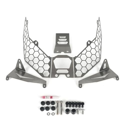 Grille phare moto pour ZONTES 368G protection de carénage avant