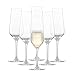 Produktbild SCHOTT ZWIESEL Sektkelch Fine (6er-Set), stilvolle Champagner Gläser mit Moussierpunkt, spülmaschinenfeste Tritan-Kristallgläser, Made in Germany (Art.-Nr. 113761)