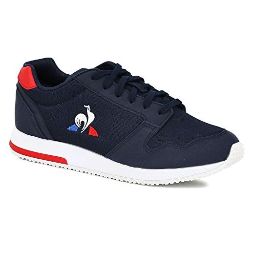 Le Coq Sportif Unisex barn Jazy Gs sneakers, Klänning blå ren röd, 39 EU