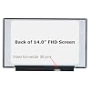 Screen Replacement for Panda LM140LF3L03 Grade A+ Matte FHD 1080p IPS 30pin Non-Touch 14.0 LED LCD Display with Tools Tape