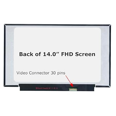 Screen Replacement for Panda LM140LF3L03 Grade A+ Matte FHD 1080p IPS 30pin Non-Touch 14.0 LED LCD Display with Tools Tape