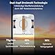Dual Spray Fensterputzroboter, Dual Side Spray Fensterreinigungsroboter mit 110ml ml Dual Tank, Intelligenter Fenstersauger für Innen/Außen Hochhausfenster, Neuer Nasswischmodus