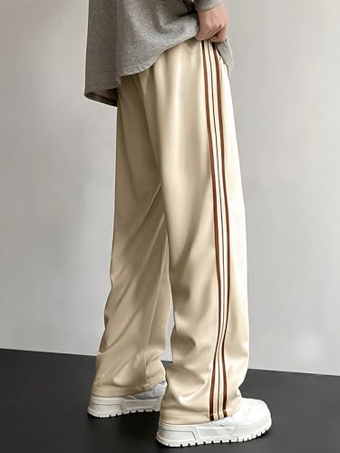 Image of Maniac Mens Colorblock Biscuit and Brown Color Baggy Fit Pant