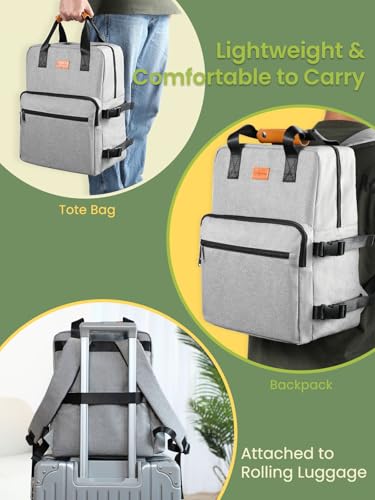 Dog-Travel-Bag-Airline-Approved-Organizer-Backpack-with-Multi-Function-Pockets-25L-Accessories-Set-with-2-Food-Storage-Containers-2-Foldable-Bowls-for-Weekend Dog Travel Bag Airline Approved Organizer Backpack with Multi Function Pockets 25L Accessories Set with 2 Food Storage Containers 2 Foldable Bowls for Weekend