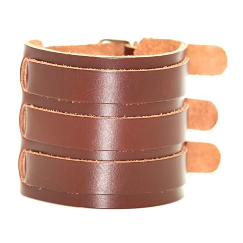 Image of Punk Rock Biker Wide Pu Leather Wristband Belt Buckle Cuff Bracelet