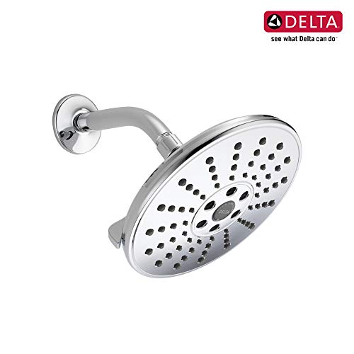 Delta 52688 With 3 Setting H2Okinetic Transitional Rain Can Showerhead, Chrome #TOP1