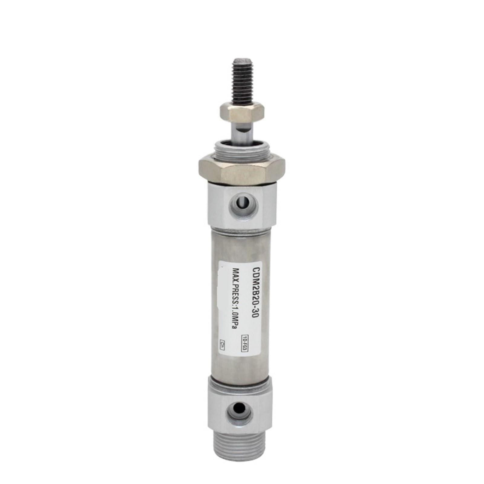 RCGKNNMUZ CDM2B Bore 20mm Stroke 25-300mm Built-in Magent Mini Air Cylinder Stander Type Double Acting Single Rod 1Pcs(300mm stroke,CDM2B20)