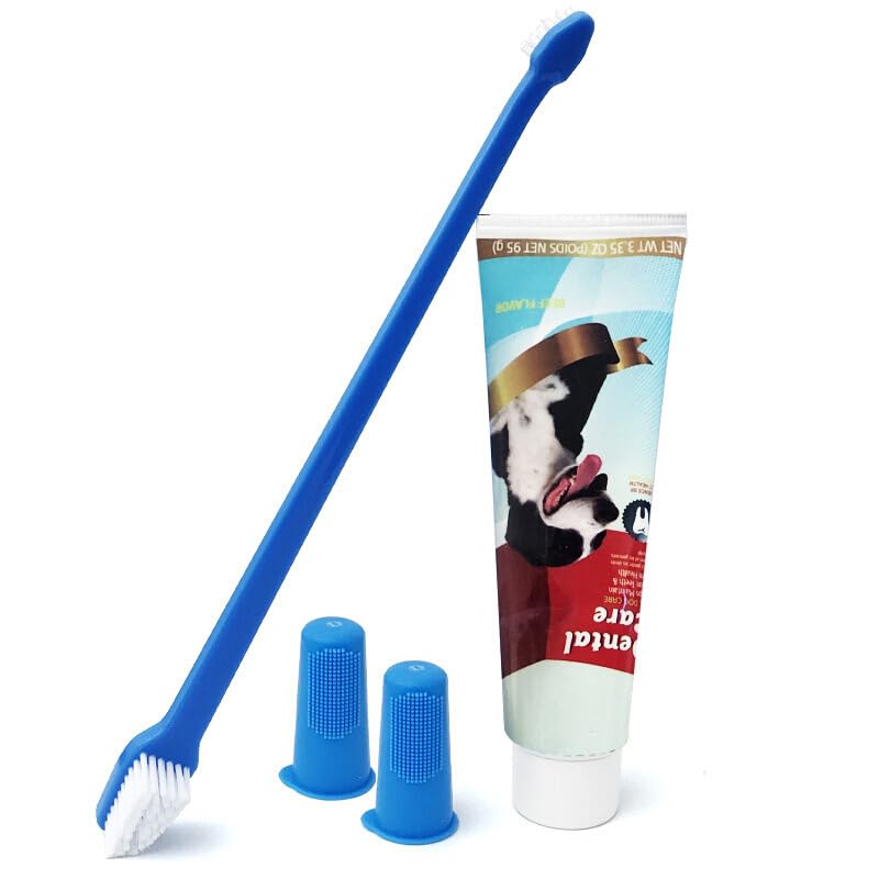 See full amazon price history chart for PetVogue Dog Toothbrush Kit with Toothpaste Fingerbrush,Cat Teeth Cleaning,Pet Oral Dental Care Fresh Breath Brush,Puppy Whitening Cleansing for Small Large Dogs,Beef Flavor 95g PetVogue Dog Toothbrush Kit with Toothpaste Fingerbrush,Cat Teeth Cleaning,Pet Oral Dental Care Fresh Breath Brush,Puppy Whitening Cleansing for Small Large Dogs,Beef Flavor 95g (B0D3XKDMF7) Amazon Price History, Amazon Price Tracker