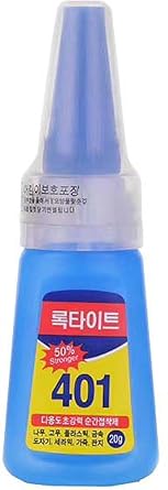 Nail Super Glue | Stronger 20G Bottle | 401 Rapid Fix | Adhesive to Dry Nails Quickly | Instant Nail Art 100% STRONGER
