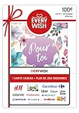 Les cartes cadeaux EVERYWISH achetés sur Amazon ne sont pas valables sur Amazon