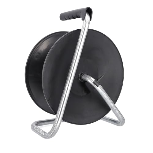 Miniatura 4 de As - Schwabe Tambor De Cable Vacío Ø 285 Mm - Tambor Práctico Para Cables, Alambres, Mangueras - Enrollacables, Enrolladores Sin Cable - Made In Germany - Nero, 12121