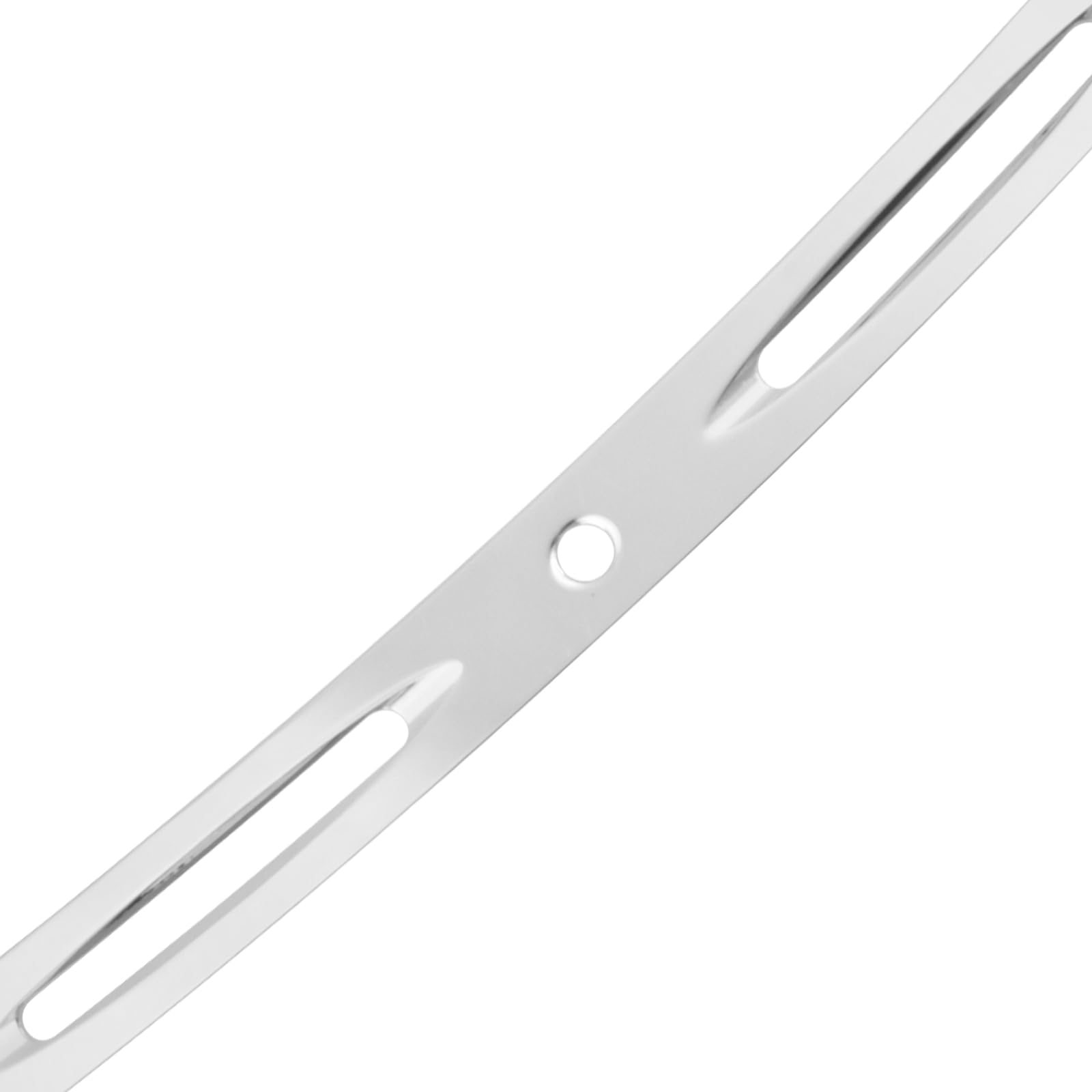 Moldura de parabrisas de motocicleta cromada para Harley Touring Electra Street Glide Ultra Limited Tri Glide 1996-2013