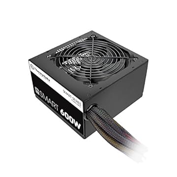 Fonte de Alimentação Thermaltake Smart - 600W, 80 Plus, White, PFC Ativo, S/Cabo