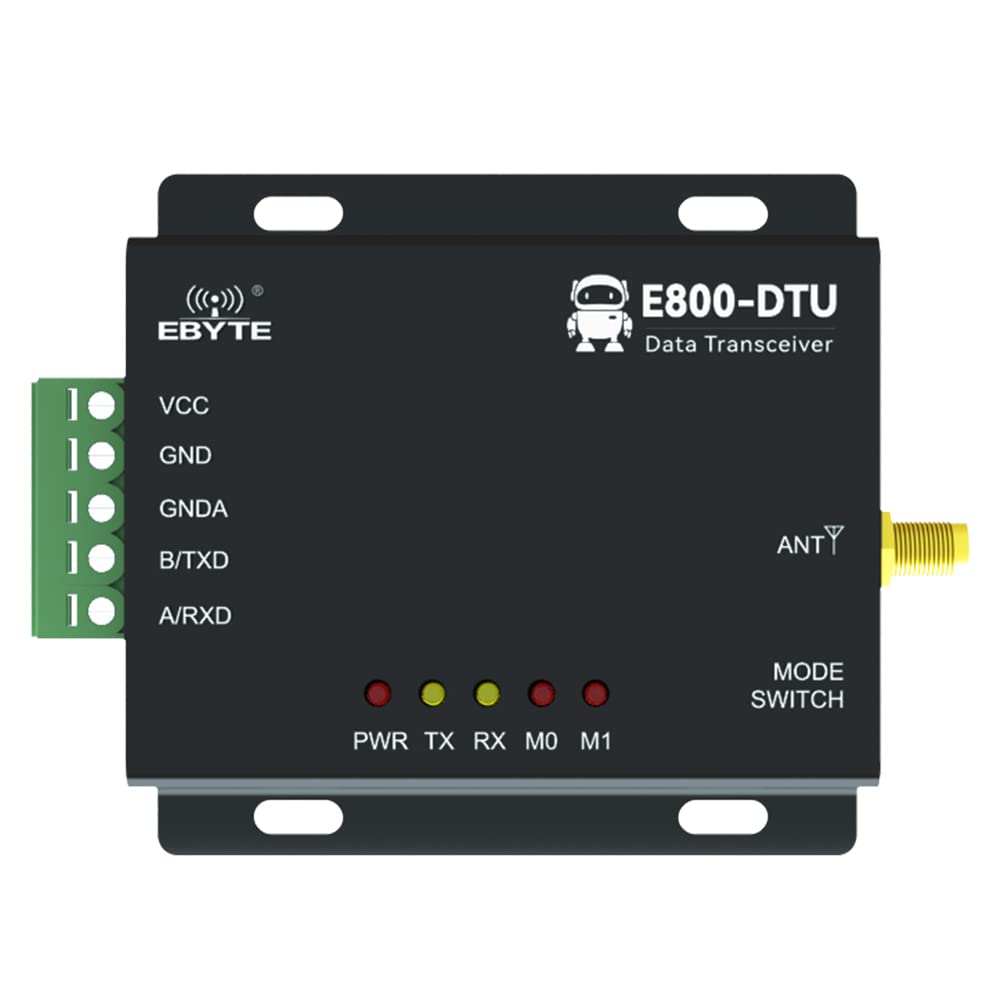 433MHz Industrial Grade Wireless Modem RS485 Radio Station 1W 8km EBYTE E800-DTU(433L30-485) Digital Signal Processing Forward Error Correction