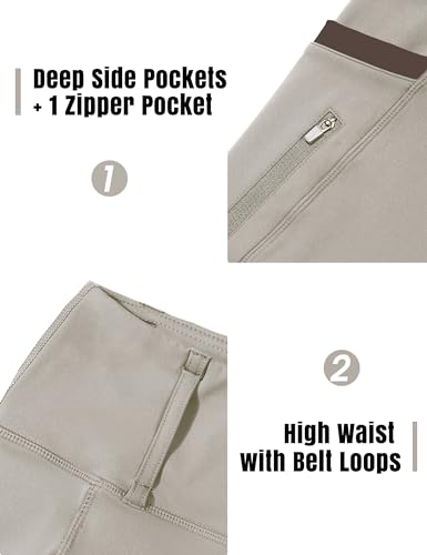 fitst4 sports girls riding pants full seat high waist kids equestrian breeches horse schooling tights zipper pockets