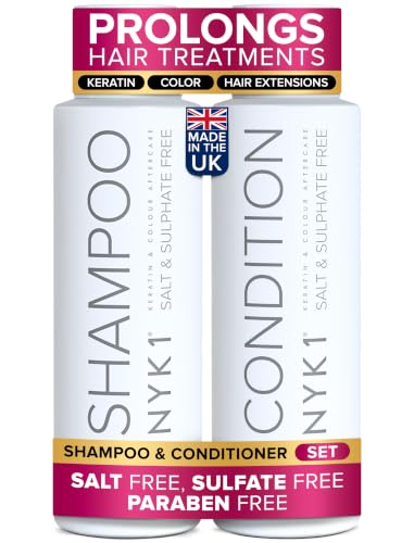 SALT NYK1 Sulfate-Free Shampoo and Conditioner Set...
