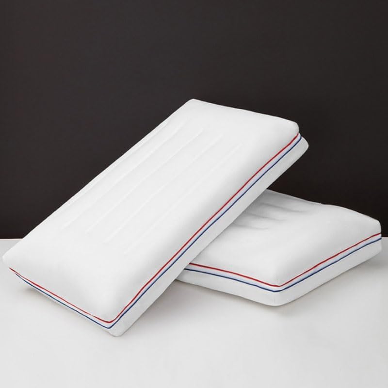 The Knitted Cotton Two in Zoned Neck Pillow is Detachable for Hotel Home Use
