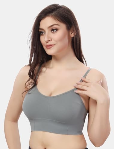 Image of Fabme Women's Seamless, Low Back, Cami-Bra