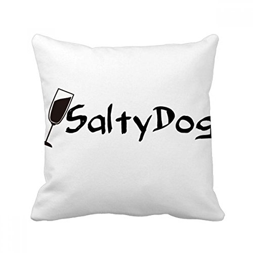 Coussin multicolore avec insert 40x40 cm décor de salon motif cocktail