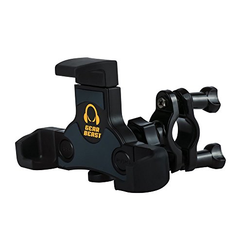 Gear Beast Claw 3 Universal Bike Mount Holder Cradle 360 Degree Screen Rotation for iPhone 7, 6, 6s, SE, Galaxy S7, S6, S6 edge, LG G5, G4, Nexus 5X and phones from LG, Sony, Nokia, HTC and Motorola