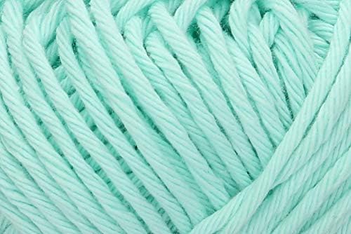 Puppets Lyric Strength 8 4572008-00385 Crochet Yarn 100% Cotton Turquoise, 00385 Turquoise - Image 3
