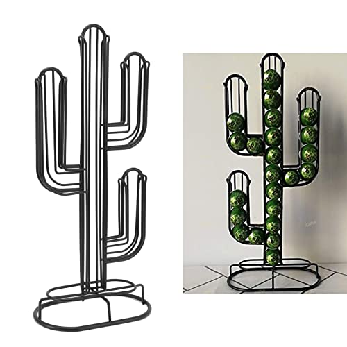 Support dosettes de café design élégant en fer de grande capacité
