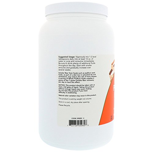 Whole Psyllium Husks 24 Oz (680 G) #TOP1