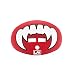 Loudmouth Football Mouth Guard | Vampire Fangs (Multiple Colors) Adult and Youth Mouth Guard | Fangs Mouth Piece for Sports | Dual Action Air Flow Mouth Guards | Pacifier Lip and Teeth Protector