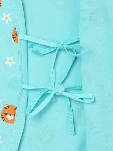 Image of The Mom Store Baby Romper Jabla Style Combo For Boys And Girls | Cotton | Soft Infant Bodysuit | Trendy Stylish Sleepwear For Newborn Baby | Printed | Unisex Comfortable Everyday Baby Wear