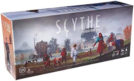 Stonemaier Games Scythe: Invaders From Afar Stonemaier Game Expansion - Requires Scythe - 2 New Factions for 1-7 Players, Ages 14+