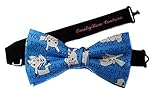 EmilyRose Couture Men's Special Characters Bow Ties (Large-12 Year Olds to Adults, Electric Mouse I Choose You)