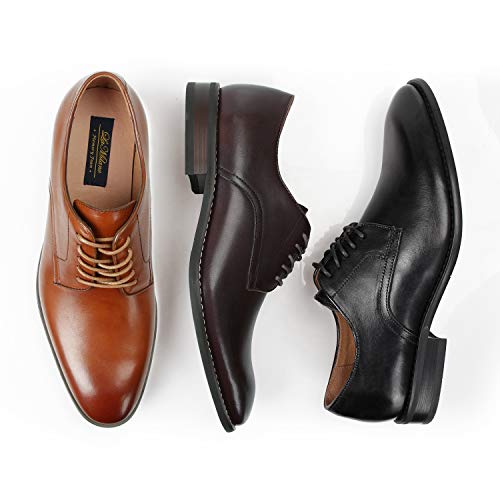 Men Dress Shoes Lace-up Leather Oxford Classic Modern Formal Business Comfortable Dress Shoes for Men2