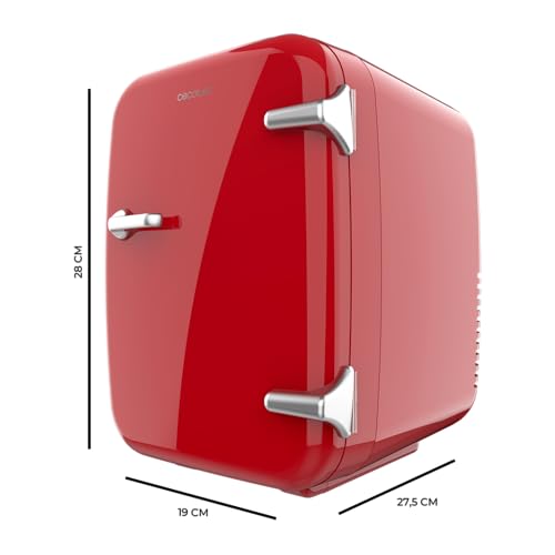 Miniatura 2 de Cecotec Mini Nevera Bolero MiniCooling 4L Habana Red, Funcionamiento 12V-220V, Compatible coche y caravanas, Función enfriamiento y calentamiento, Rango temperatura 5-65º, Transporte fácil