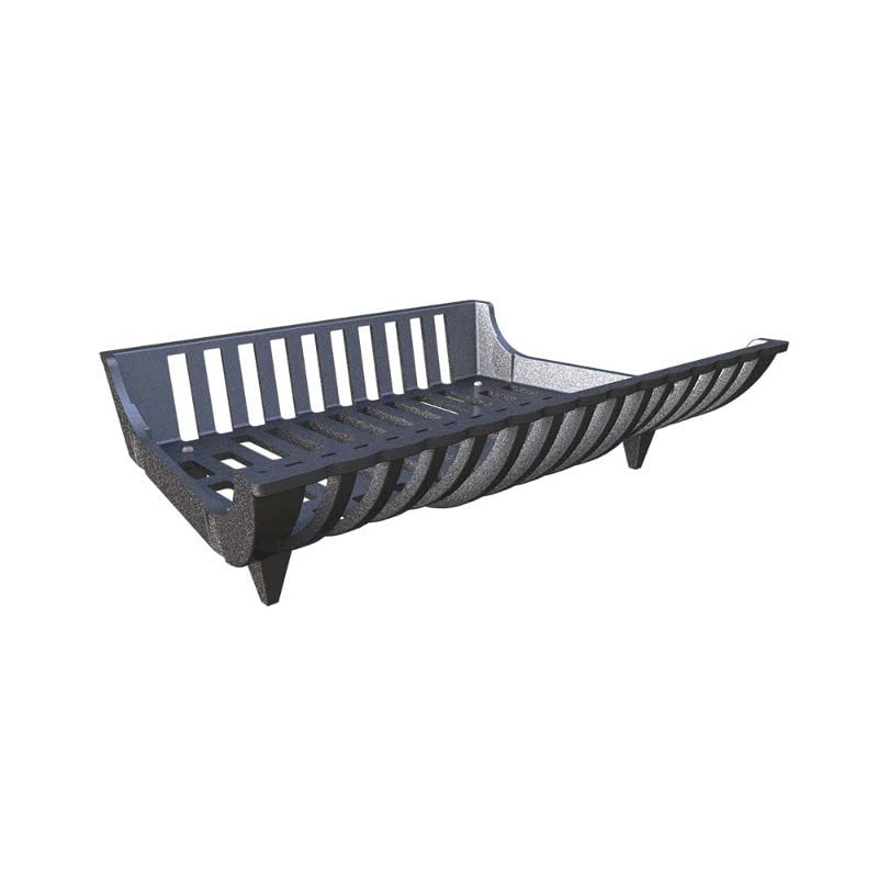 Leña de hierro fundido para chimenea 48 x 40 x 15 cm