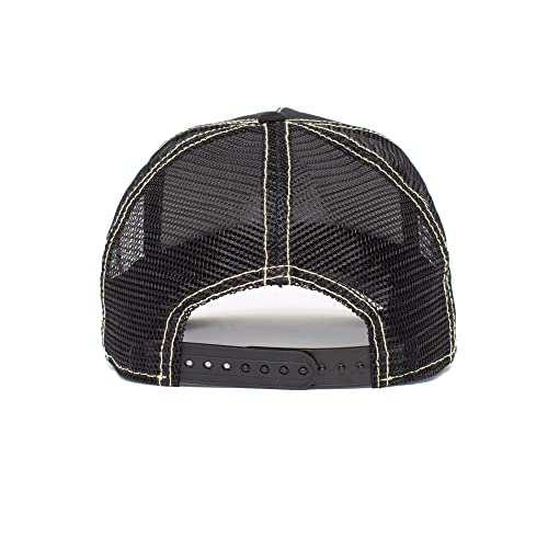 Goorin Bros. The Farm Adjustable Snapback Mesh Trucker Hat, Black (Bee), One Size #TOP1