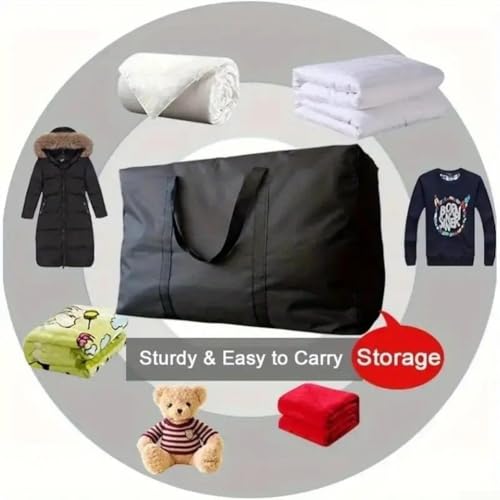 Bolsas de almacenamiento grandes Oxford L de ropa plegable e impermeable 6