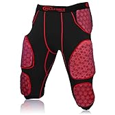 Full Force American Football Thunder Pro Flex 7 Pad Caleçon pour adulte Noir XL