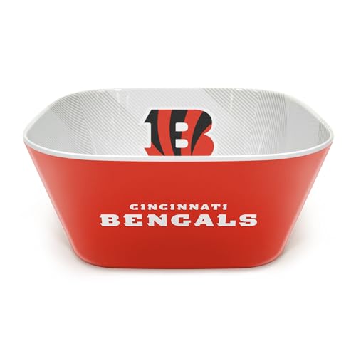 Image of YouTheFan NFL Cincinnati Bengals Large Party Bowl