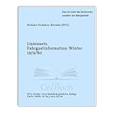  Liniennetz. Fahrgastinformation. Winter 1979/80