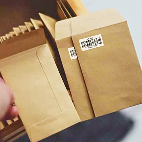 Kingtac 2.25" X 1.25” Direct Thermal Labels - 12 Rolls,1000/Roll - Perforated Stickers For Barcode Address & Fba Product, Compatible With Zebra & Rollo & Munbyn Desktop Printer… #TOP5