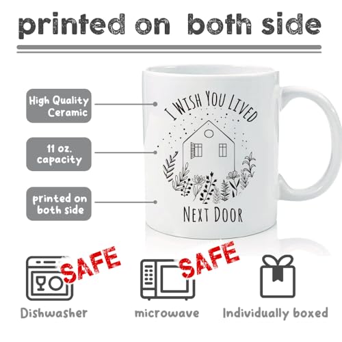 Taza de Cristal Blanca 11 litros Microondas Seguro miniatura 2