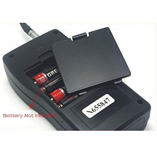 Handheld Leeb Hardness Tester Meter Durometer with Split Sensor LCD Display Measuring Range 200 to 900(HLD) with Hardness Block