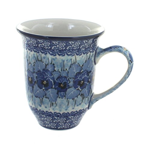 Tazón grande para café Blue Rose Joanna 14 oz miniatura 1