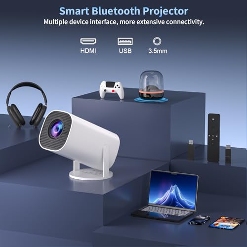 Sucetiho Mini Projector with WiFi and Bluetooth の商品画像 5